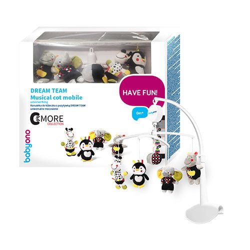 Dream Team Musical Cot Mobile | Crib Mobile | Babyono for Mamas & Papas LB - 6hr