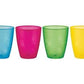 Drinking Tumbler Set 240ml Pack of 4 | Drinkware Set | Nuby for Mamas & Papas LB - 6hr