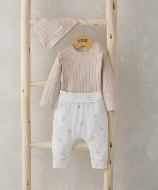 Duckling Bodysuit, Leggings & Hat Outfit Set | Set | Mamas & Papas for Mamas & Papas LB - 6hr