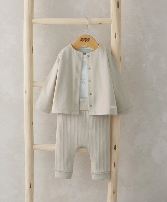 Duckling Jersey Jacket, Bodysuit & Leggings (Set of 3) | Set | Mamas & Papas for Mamas & Papas LB - 6hr