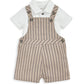 Dungaree & T-Shirt Outfit Set | Set | Mamas & Papas for Mamas & Papas LB - 6hr