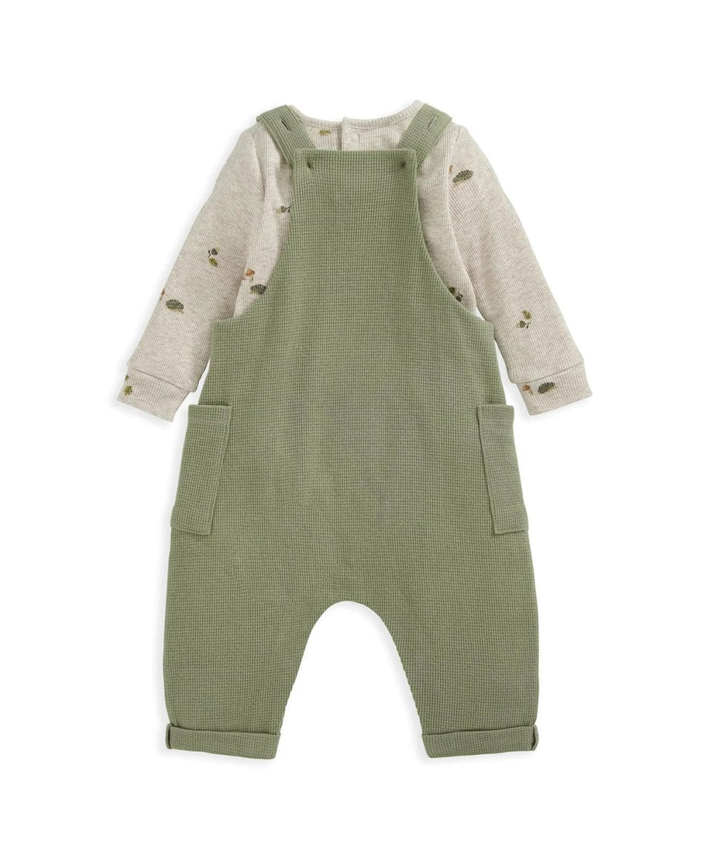 Dungarees & Bodysuit Outfit Set | Set | Mamas & Papas for Mamas & Papas LB - 6hr