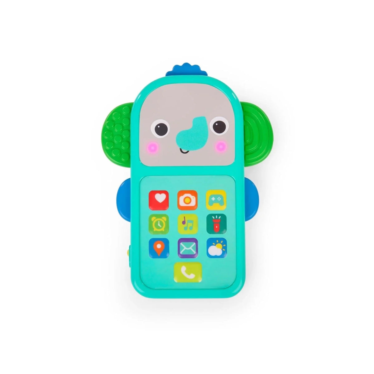 Elephant Baby Phone Toy for Mini - Me Fun with Music and 20+ Sound Effects | Musical Toy | Bright Starts for Mamas & Papas LB - 6hr