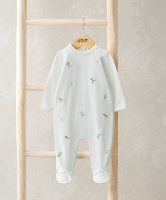 Embroided Flowers All in One | Sleepsuit | Mamas & Papas for Mamas & Papas LB - 6hr