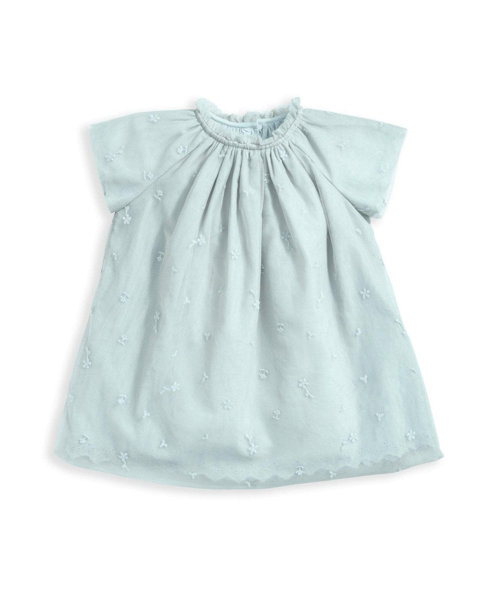 Embroidered Dress - Green | Dress | Mamas & Papas for Mamas & Papas LB - 6hr