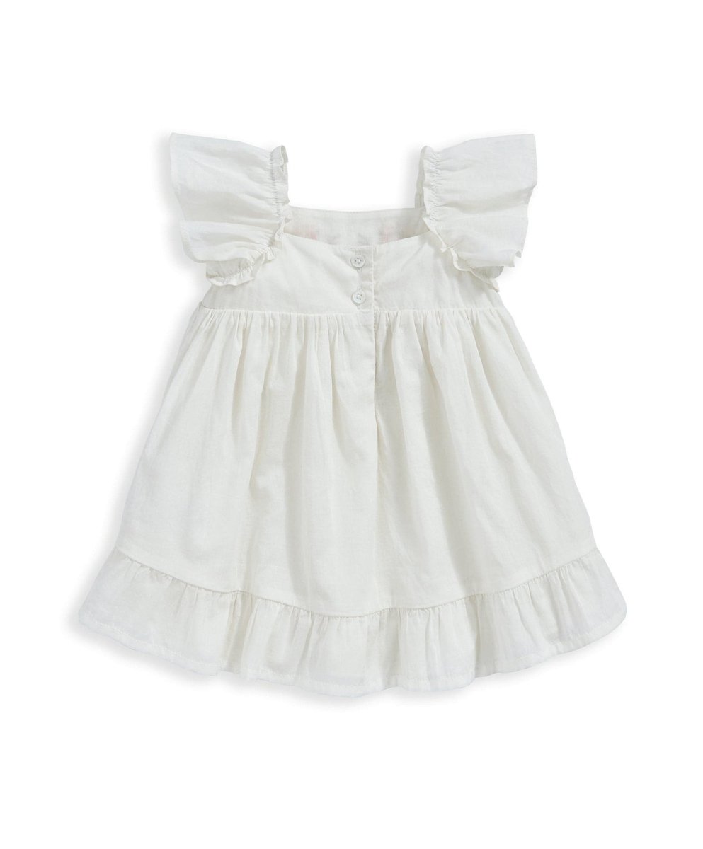 Embroidered Flower Dress | Dress | Mamas & Papas for Mamas & Papas LB - 6hr