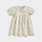 Embroidered Puff Short Sleeve Dress | Dress | Mamas & Papas for Mamas & Papas LB - 6hr