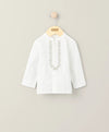 Embroidered Shirt - White | Shirt | Mamas & Papas for Mamas & Papas LB - 6hr