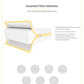 Essential Airflow Fibre Cotbed Mattress | Cot Bed Mattress | Mamas & Papas for Mamas & Papas LB - Furniture & Nursery