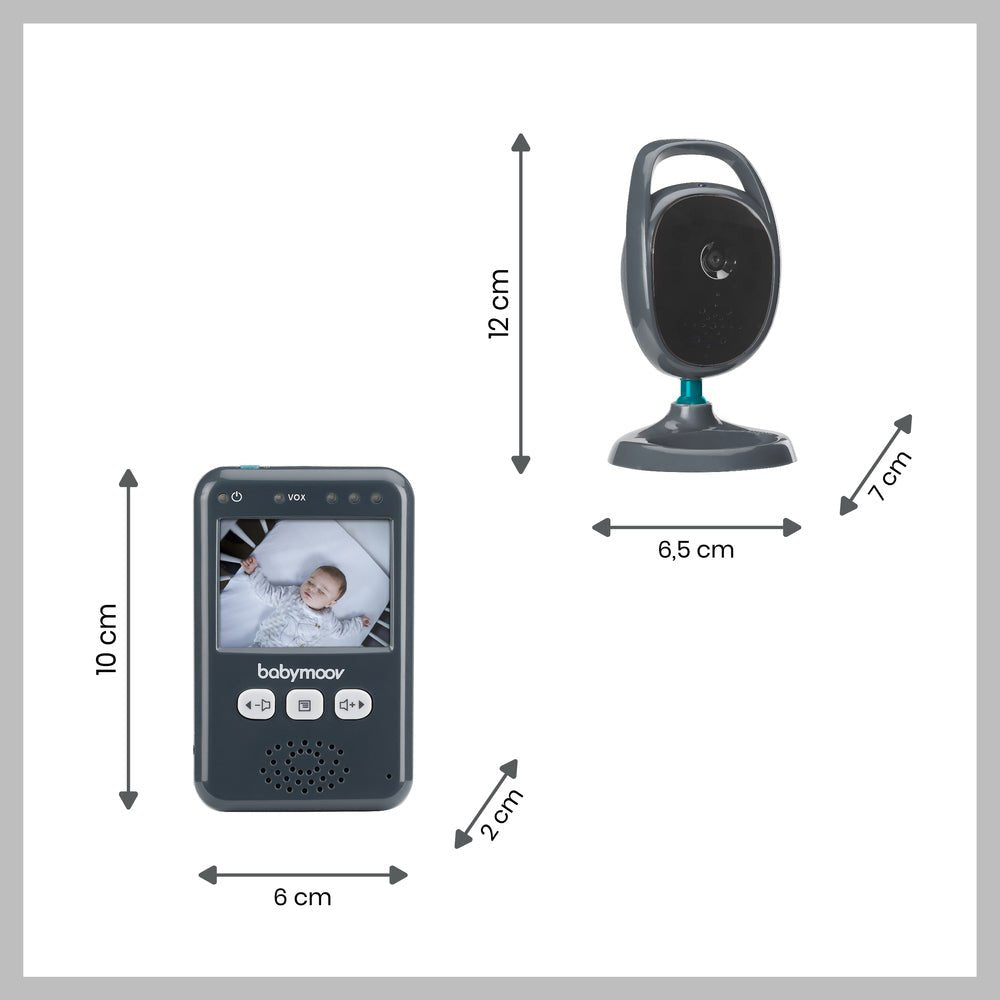 Essential Babyphone Video Monitor | Baby Monitor | Babymoov for Mamas & Papas LB - Baby Monitors