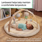 Every Season Plush Lambswool Baby Play Gym - Natural | Gym | Ingenuity for Mamas & Papas LB - Activity & Sensory Toys