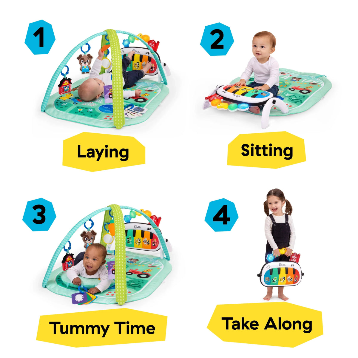 Farm Explorers Farm Explorers 4-in-1 Kickin Tunes Music | Mamas & Papas Lebanon
