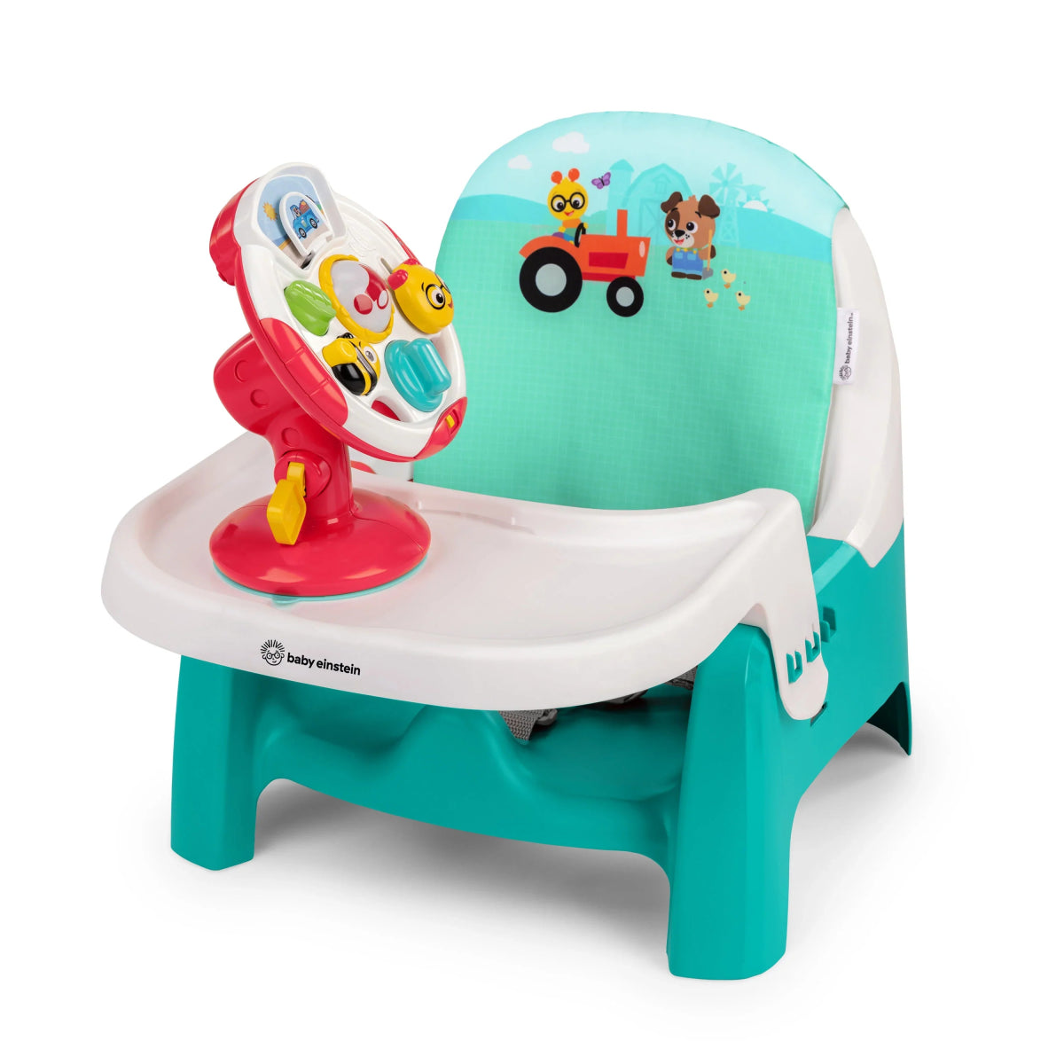 Farm Explorers Snack & Steer Learn - to - Dine Feeding Seat | Booster Seat | Bright Starts for Mamas & Papas LB - Boosters