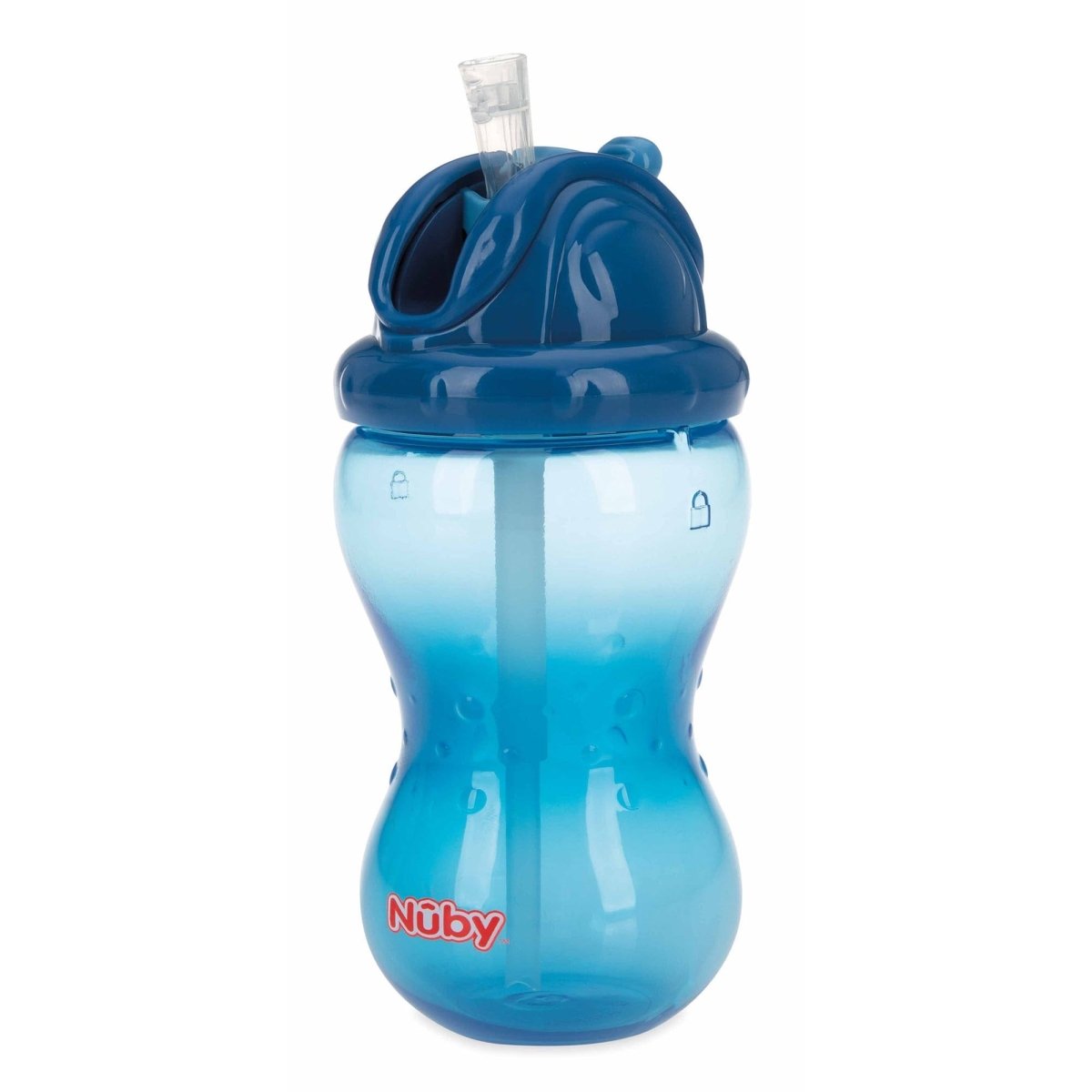 Flip - It Cup Blue 360ml 12m+ | Cup | Nuby for Mamas & Papas LB - 6hr