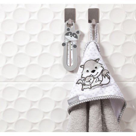 Floating Bath Thermometer Racoon Grey | Bath Thermometer | Babyono for Mamas & Papas LB - 6hr
