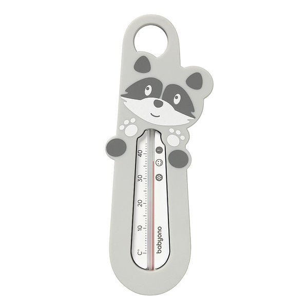 Floating Bath Thermometer Racoon Grey | Bath Thermometer | Babyono for Mamas & Papas LB - 6hr