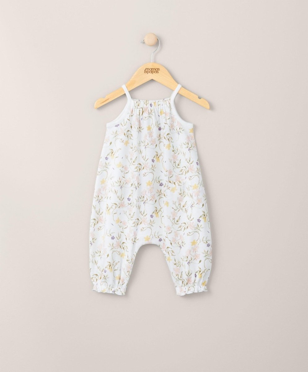 Floral Oversized Romper | Romper | Mamas & Papas for Mamas & Papas LB - 6hr