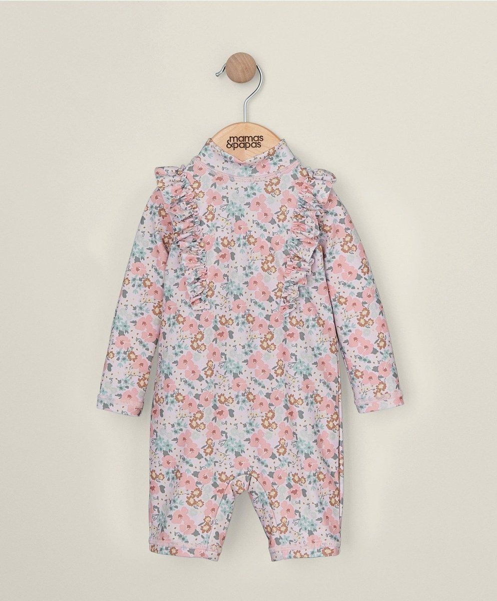 Floral Shortsleeve Rashsuit | Swimsuit | Mamas & Papas for Mamas & Papas LB - 6hr