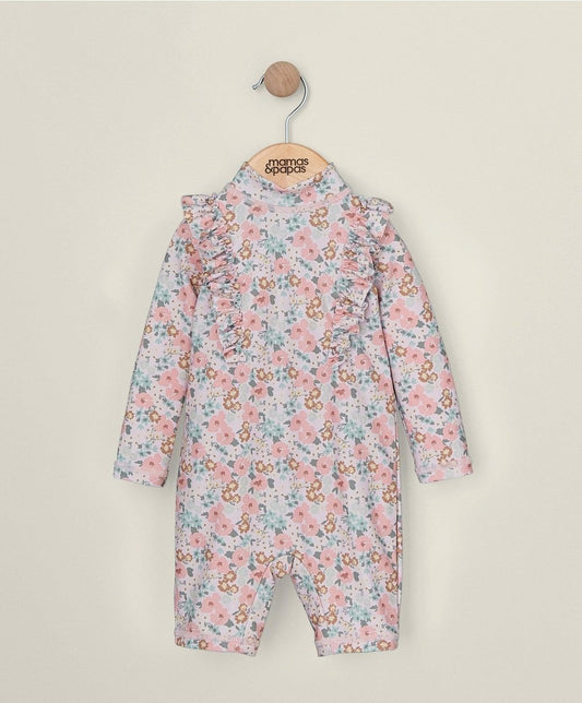 Floral Shortsleeve Rashsuit | Swimsuit | Mamas & Papas for Mamas & Papas LB - 6hr