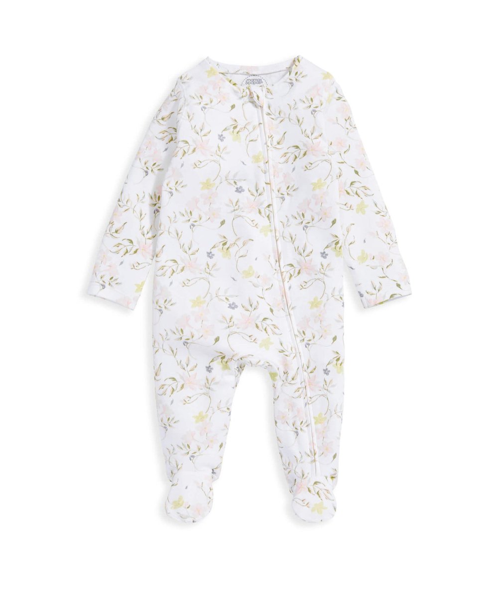 Floral Sleepsuit | Sleepsuit | Mamas & Papas for Mamas & Papas LB - 6hr