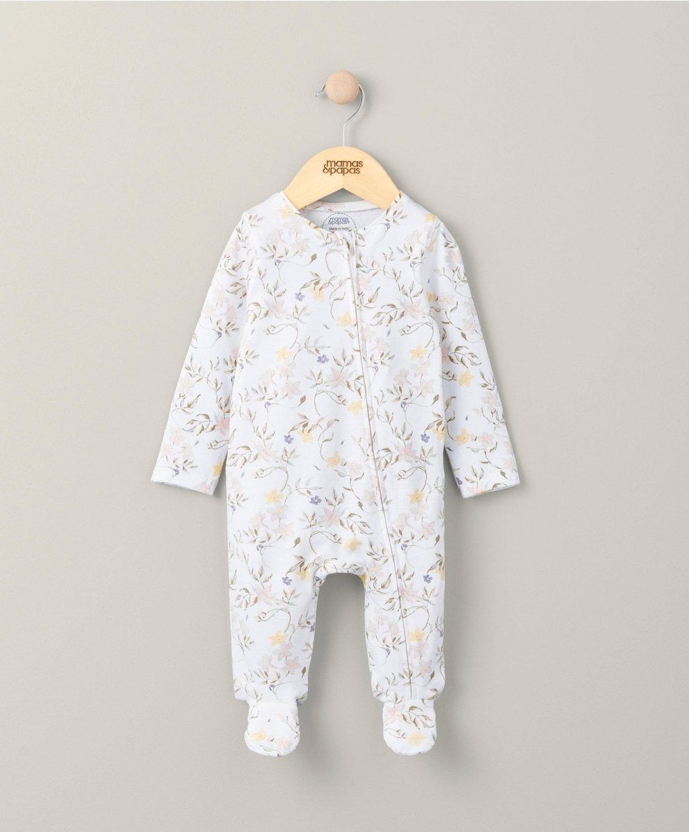 Floral Sleepsuit | Sleepsuit | Mamas & Papas for Mamas & Papas LB - 6hr