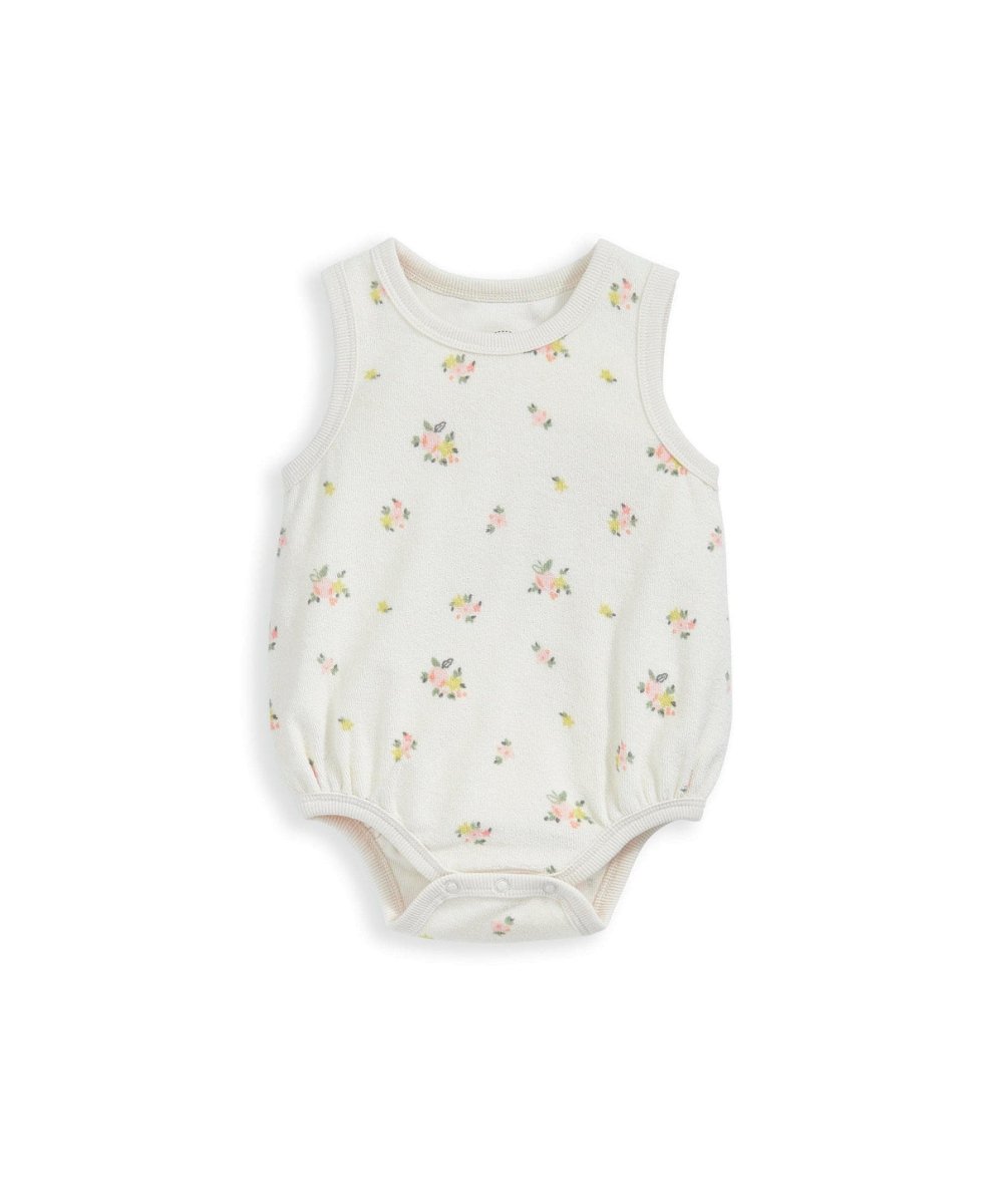 Floral Towelling Bodysuit | Bodysuit | Mamas & Papas for Mamas & Papas LB - 6hr
