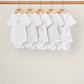 Flower Bodysuits (Set of 5) - Pink | Sleepsuit | Mamas & Papas for Mamas & Papas LB - 6hr