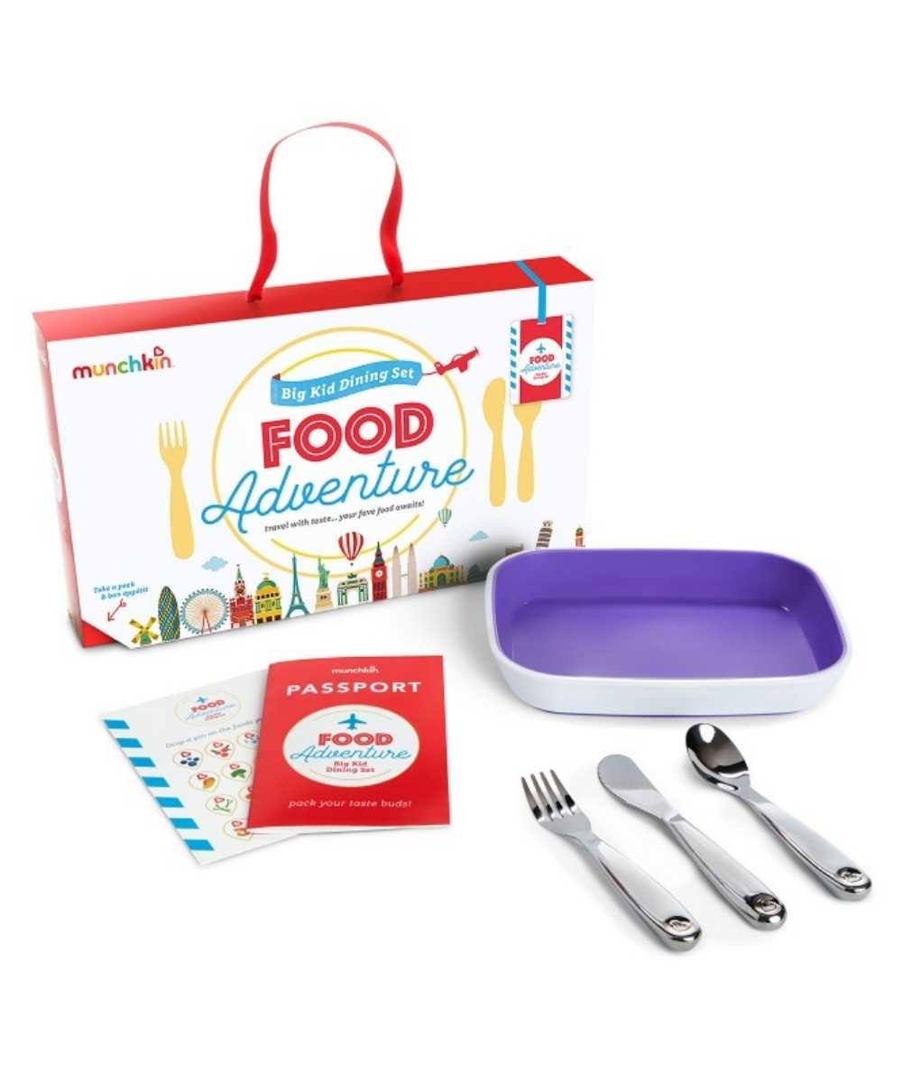 Food Adventure Splash Big Kid Dining Set | Feeding Set | Munchkin for Mamas & Papas LB - 6hr