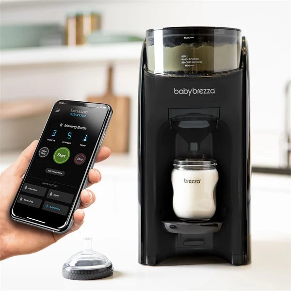 Formula Pro Advanced with WIFI - Black | Milk Dispenser | Baby Brezza for Mamas & Papas LB - Feeding & Weaning