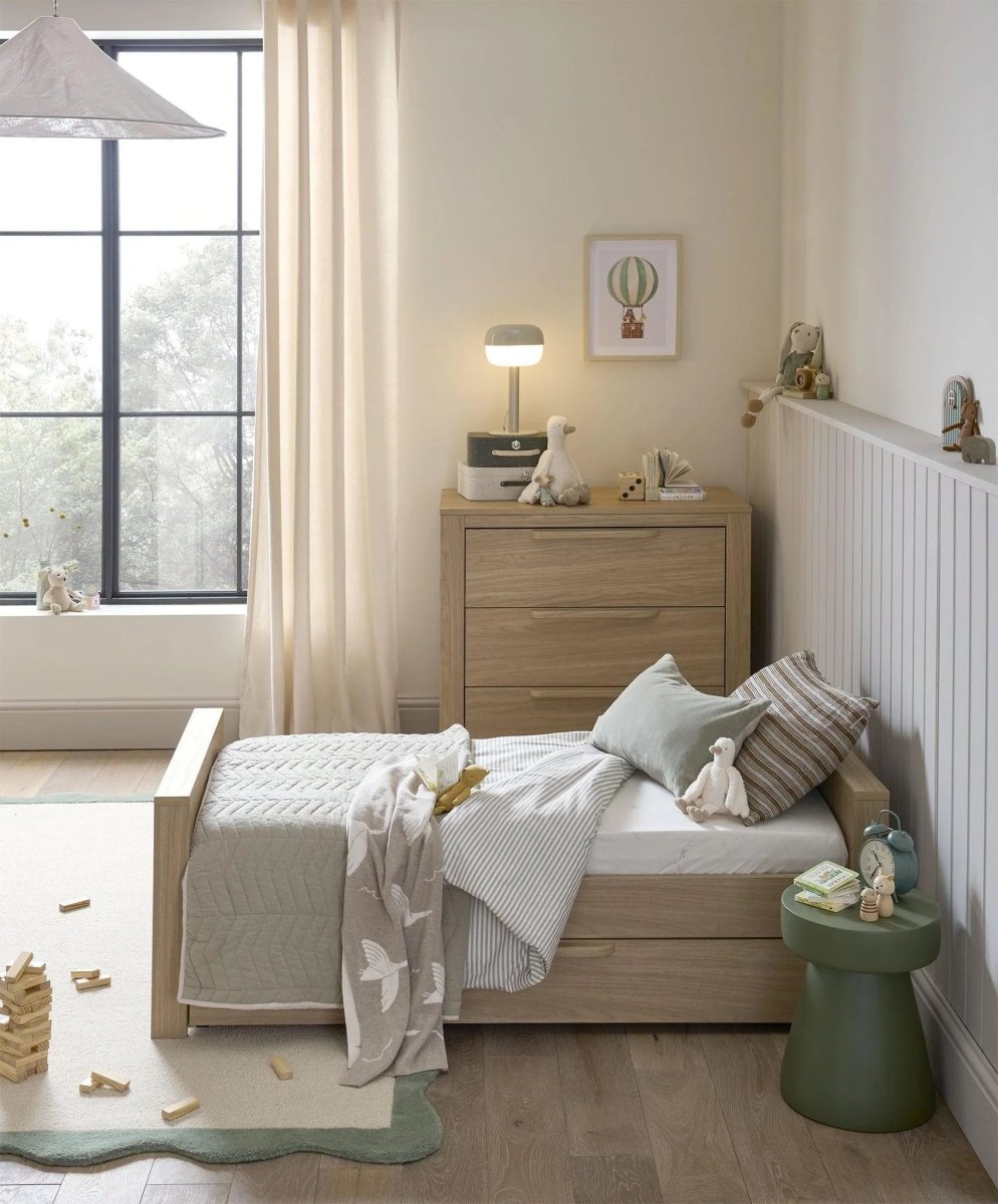 Franklin Cotbed - Oak | Cot | Mamas & Papas for Mamas & Papas LB - Cots & Cotbeds