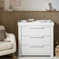 Franklin Dresser & Changer - White Wash | Dresser | Mamas & Papas for Mamas & Papas LB - Dressers & changers
