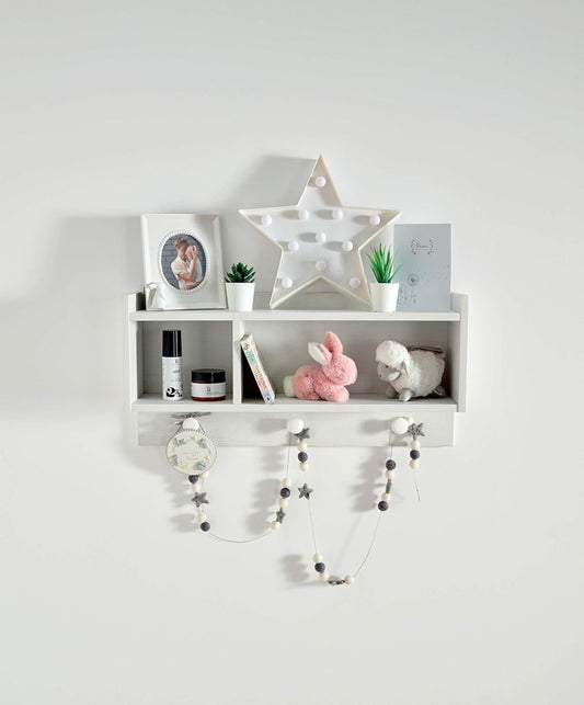 Franklin Shelf Grey Wash | Shelf | Mamas & Papas for Mamas & Papas LB - 6hr