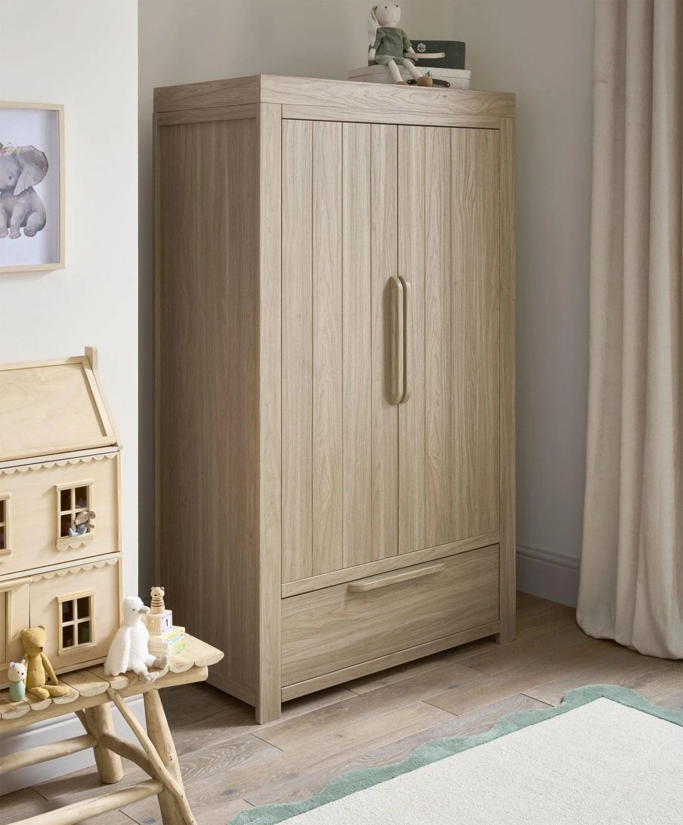 Franklin Wardrobe - Oak | Wardrobe | Mamas & Papas for Mamas & Papas LB - Furniture & Nursery
