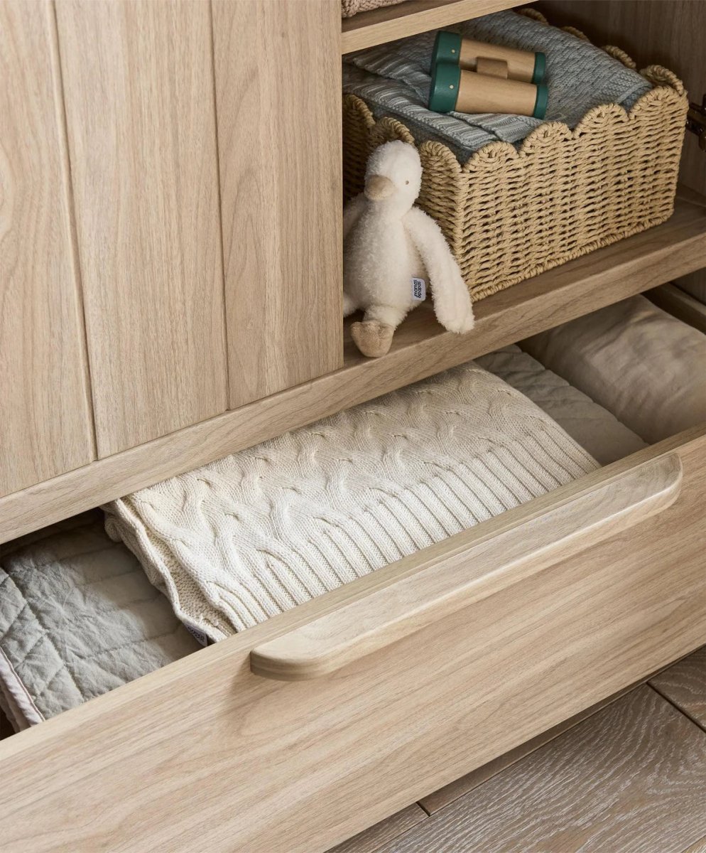 Franklin Wardrobe - Oak | Wardrobe | Mamas & Papas for Mamas & Papas LB - Furniture & Nursery