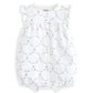 Frill Short Sleeve Romper - Trellis Print | Romper | Mamas & Papas for Mamas & Papas LB - 6hr