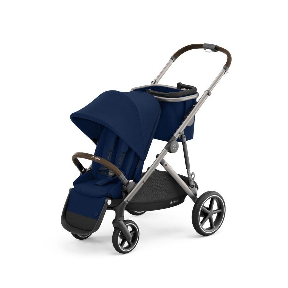 Gazelle S Stroller - Navy Blue | Stroller | Cybex for Mamas & Papas LB - Baby Gear
