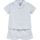 Gingham Pyjamas - Blue | Sleepsuit | Mamas & Papas for Mamas & Papas LB - 6hr