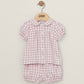 Gingham Pyjamas - Pink | Sleepsuit | Mamas & Papas for Mamas & Papas LB - 6hr