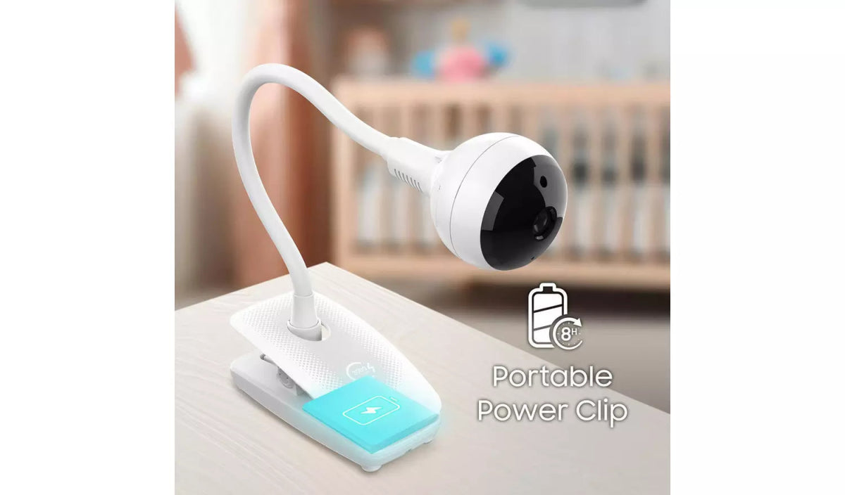 Giraffe Clip - 5 Inch Video Baby Monitor - Full HD 1080p Camera - Night Vision | Baby Monitor | Chillax for Mamas & Papas LB - Baby Care