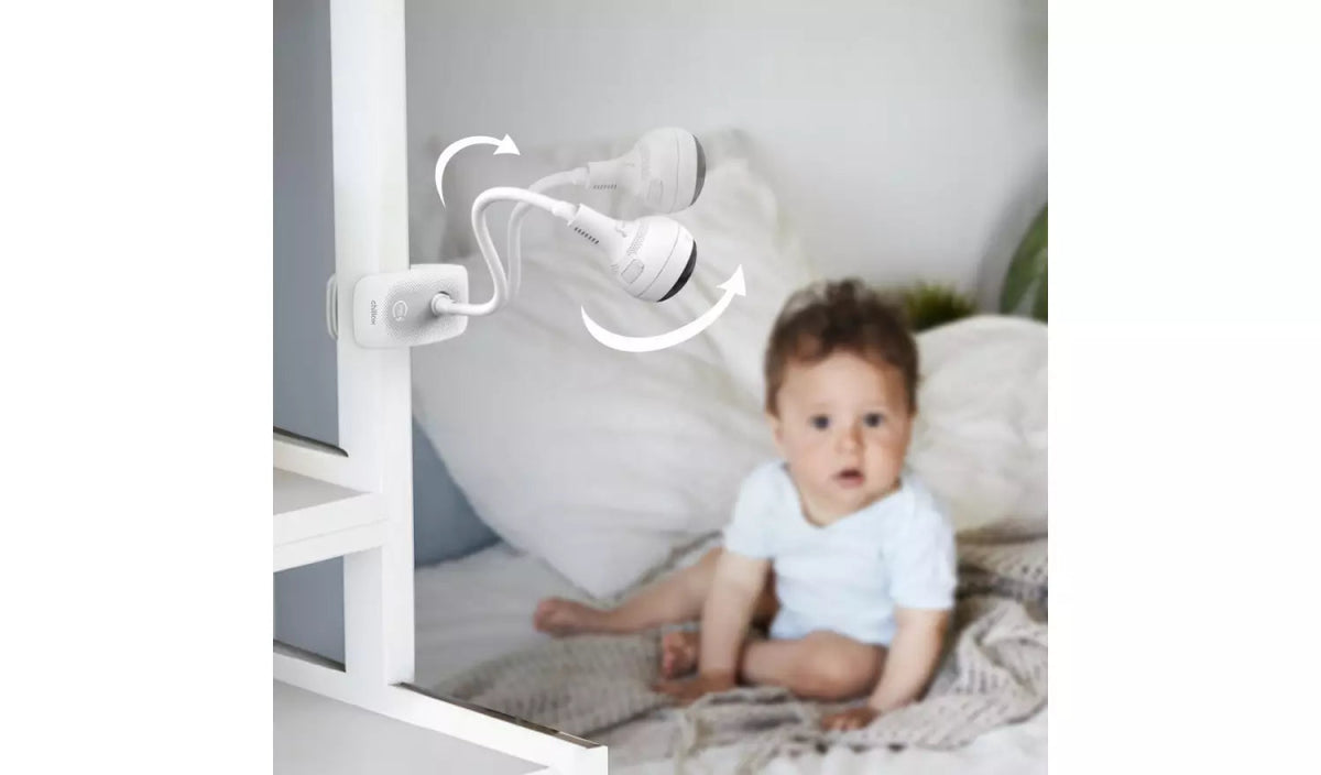 Giraffe Clip - 5 Inch Video Baby Monitor - Full HD 1080p Camera - Night Vision | Baby Monitor | Chillax for Mamas & Papas LB - Baby Care