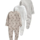 Giraffe Sleepsuits - 3 Pack | Sleepsuit | Mamas & Papas for Mamas & Papas LB - 6hr