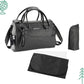 Glossy Changing Bag Black | Diaper Bag | Badabulle for Mamas & Papas LB - 6hr