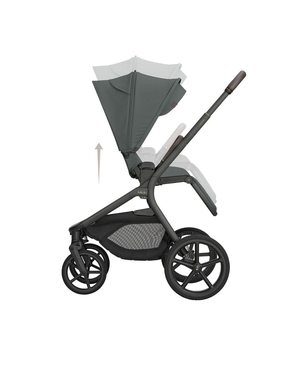 Goya 2in1 Full - Size Stroller with Foldable Baby Bassinet | Travel System | Kikkaboo for Mamas & Papas LB - Baby Gear