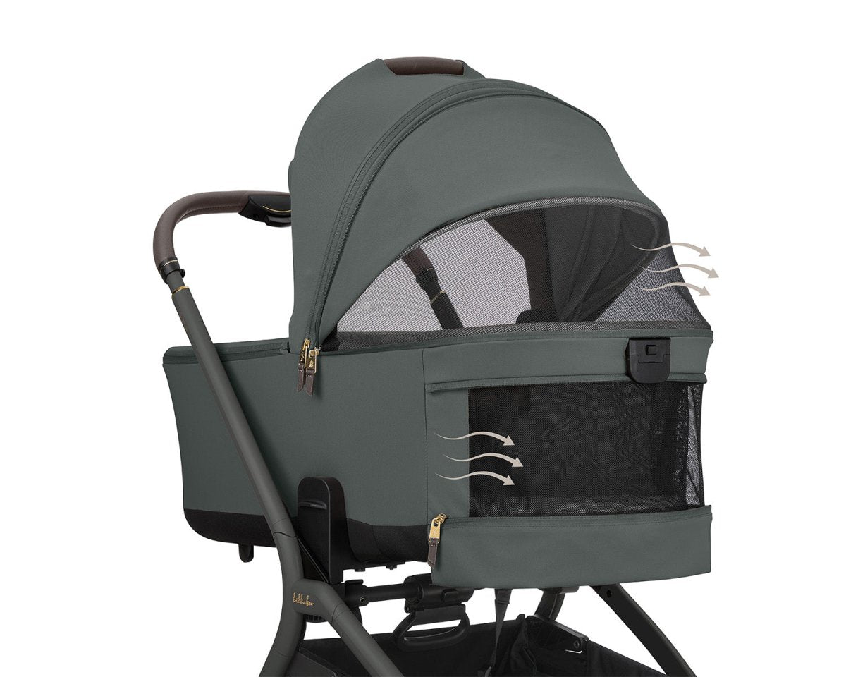 Goya 2in1 Full - Size Stroller with Foldable Baby Bassinet | Travel System | Kikkaboo for Mamas & Papas LB - Baby Gear