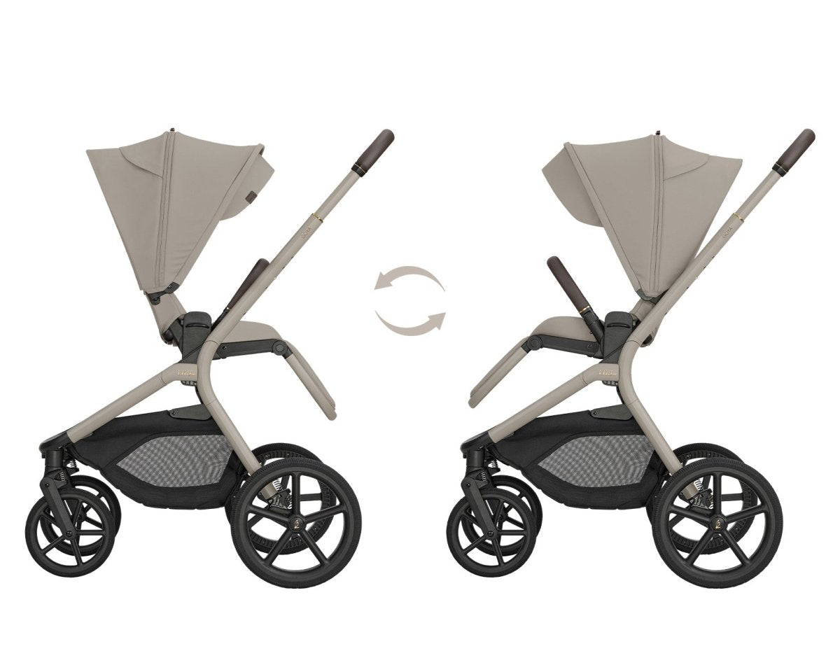 Goya 2in1 Full - Size Stroller with Foldable Baby Bassinet | Travel System | Kikkaboo for Mamas & Papas LB - Baby Gear