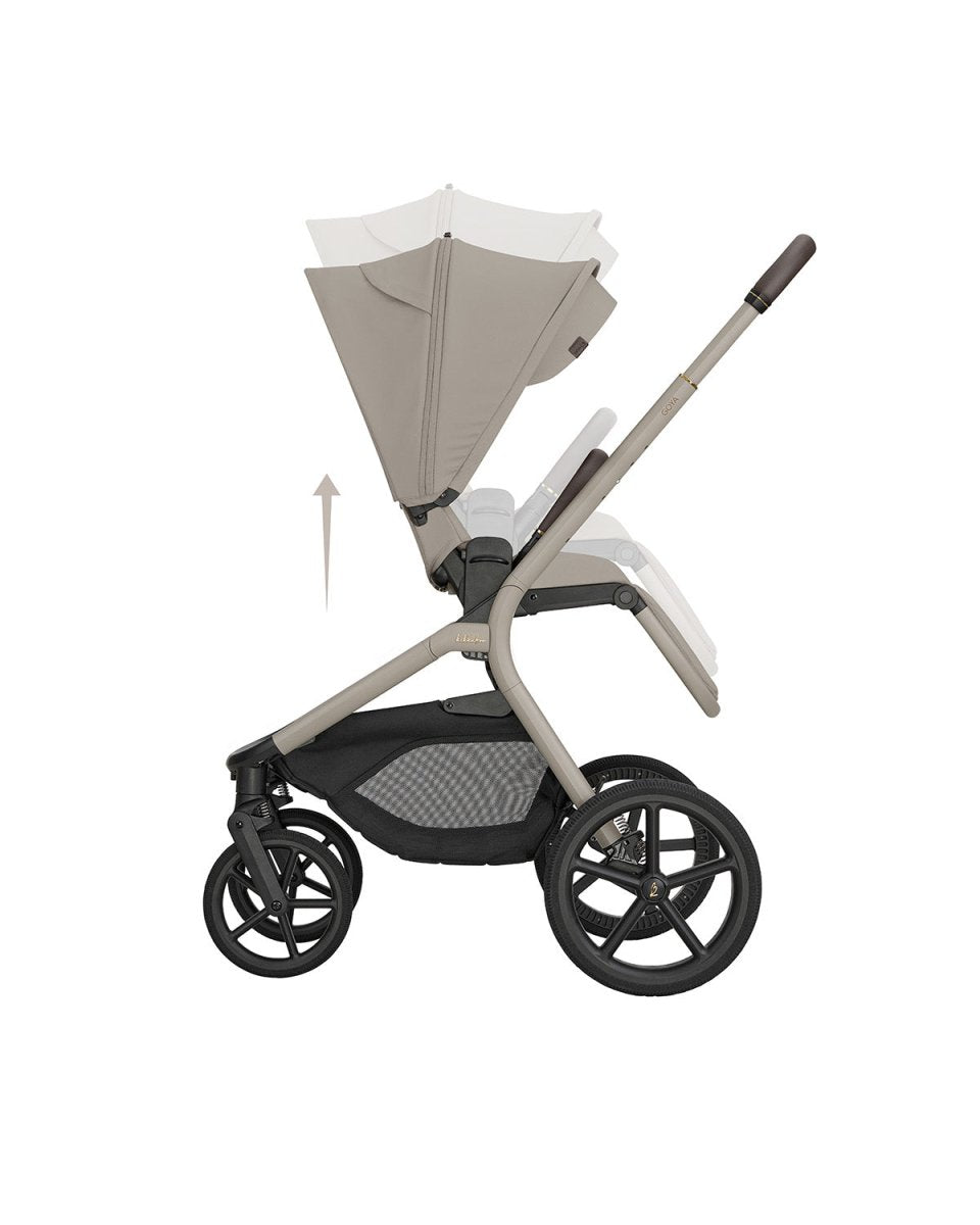 Goya 2in1 Full - Size Stroller with Foldable Baby Bassinet | Travel System | Kikkaboo for Mamas & Papas LB - Baby Gear