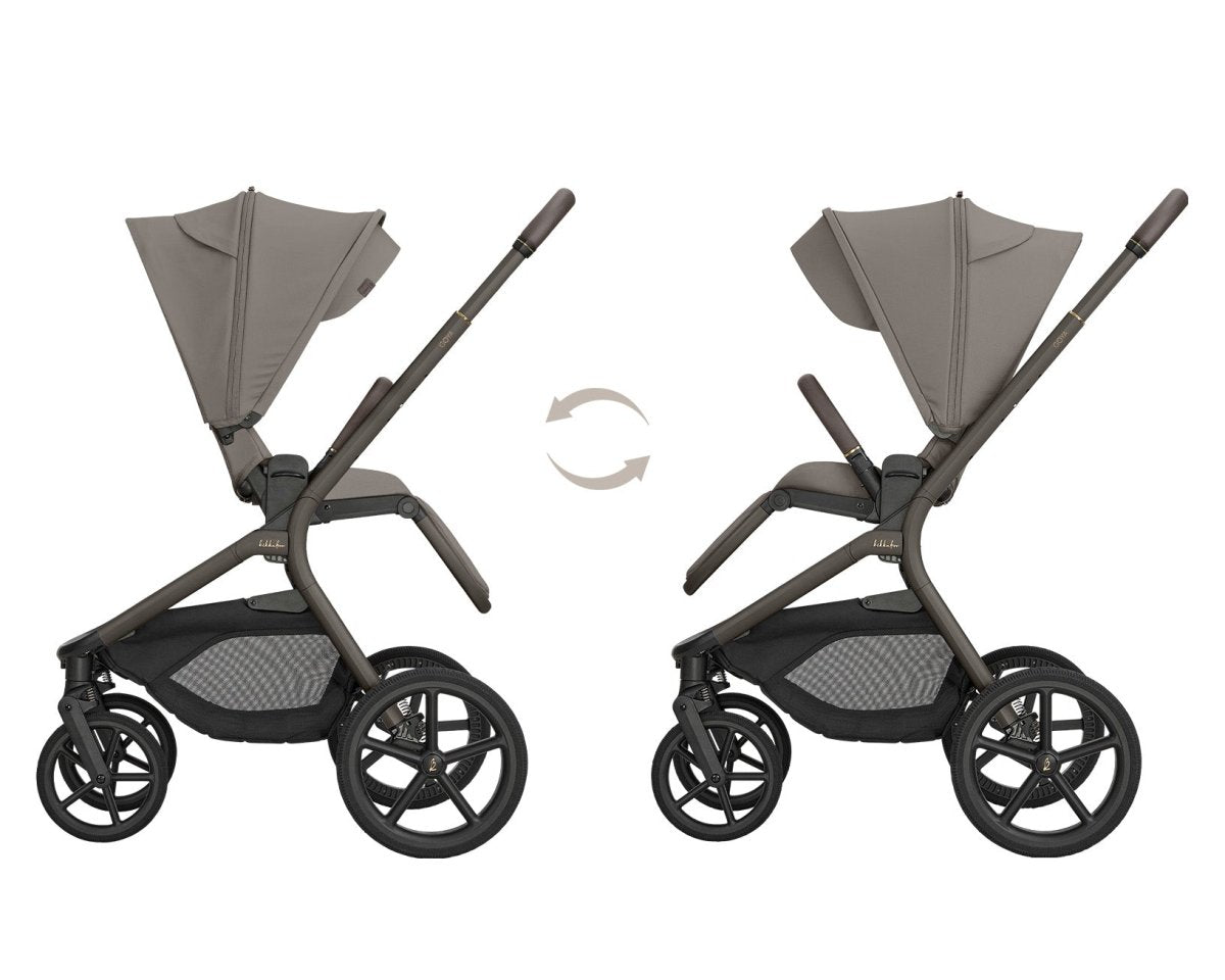 Goya 2in1 Full - Size Stroller with Foldable Baby Bassinet | Travel System | Kikkaboo for Mamas & Papas LB - Baby Gear
