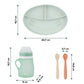 Grow ISY Silicone Feeding Set | Feeding Set | Babymoov for Mamas & Papas LB - 6hr