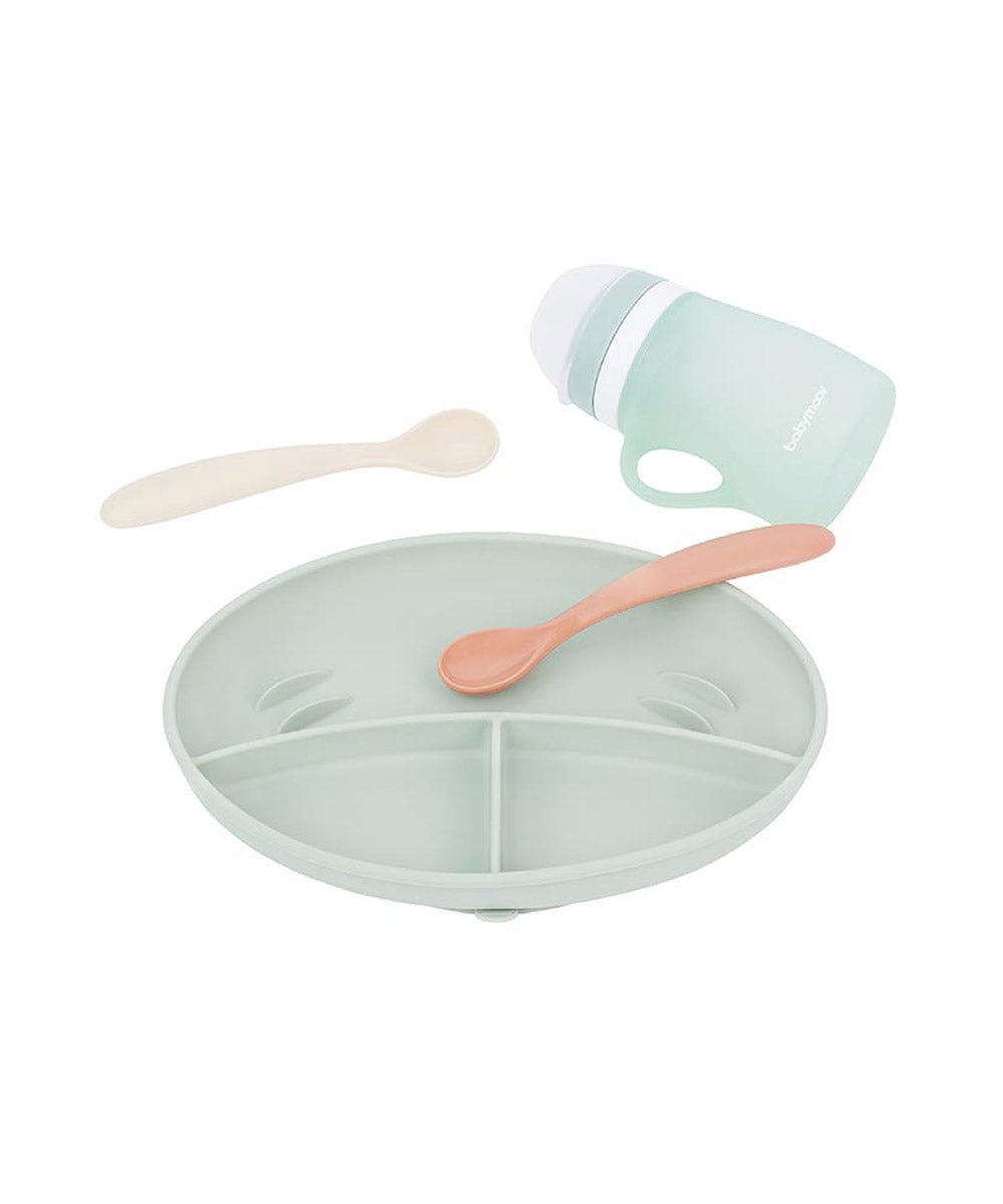 Grow ISY Silicone Feeding Set | Feeding Set | Babymoov for Mamas & Papas LB - 6hr