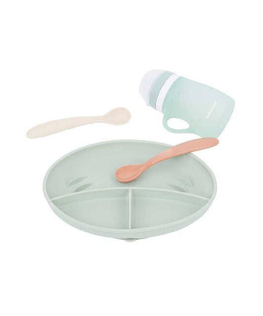 Grow ISY Silicone Feeding Set | Feeding Set | Babymoov for Mamas & Papas LB - 6hr